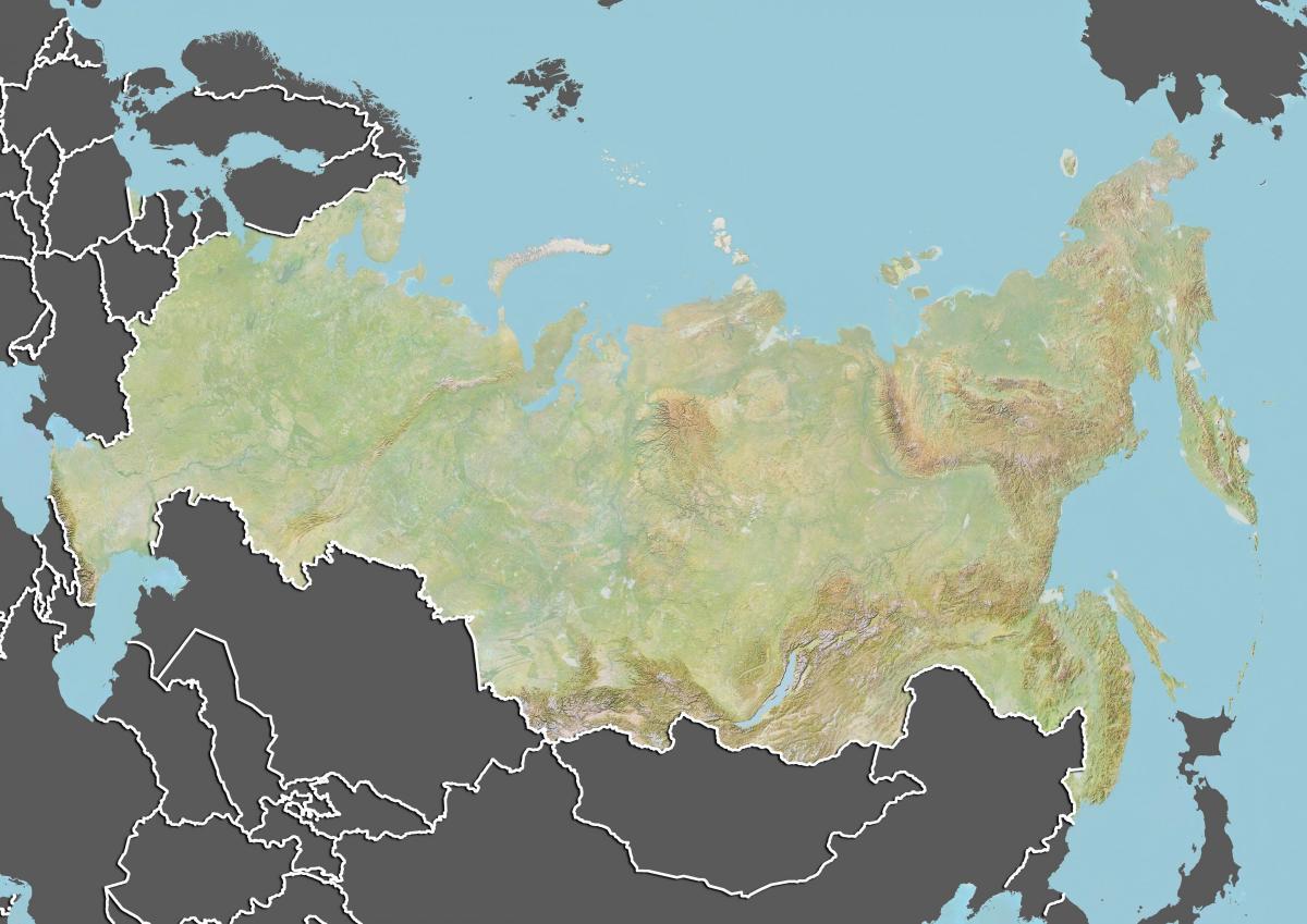 zemljevid Kazahstan geografija